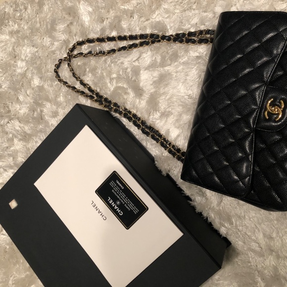 Chanel jumbo classic flap handbag - Picture 7 of 9